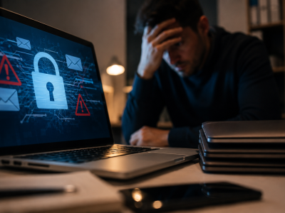 Tentatives d'usurpation d'identité d'entreprise reçues par KERIONIS en Ille-et-Vilaine