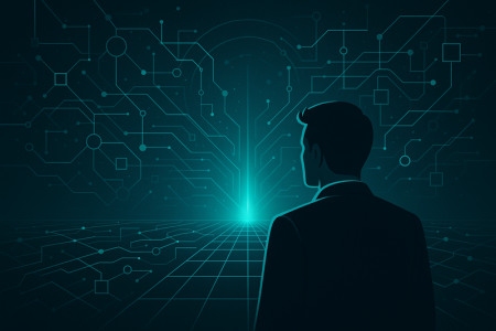 illustration moderne de vision