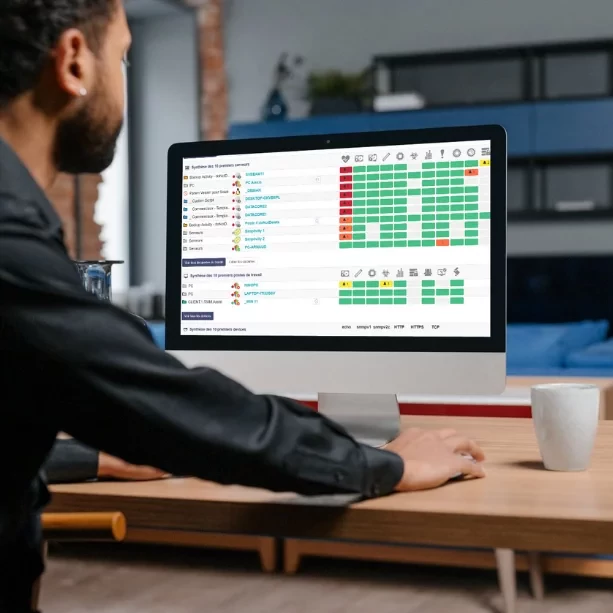 Supervision d'un parc informatique