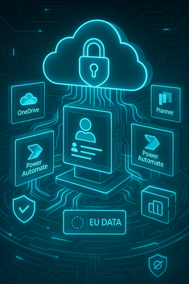 Illustration moderne de plusieur outils collaboratif 365