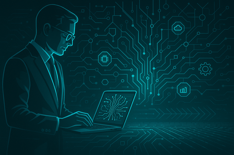 illustration moderne d'expertise