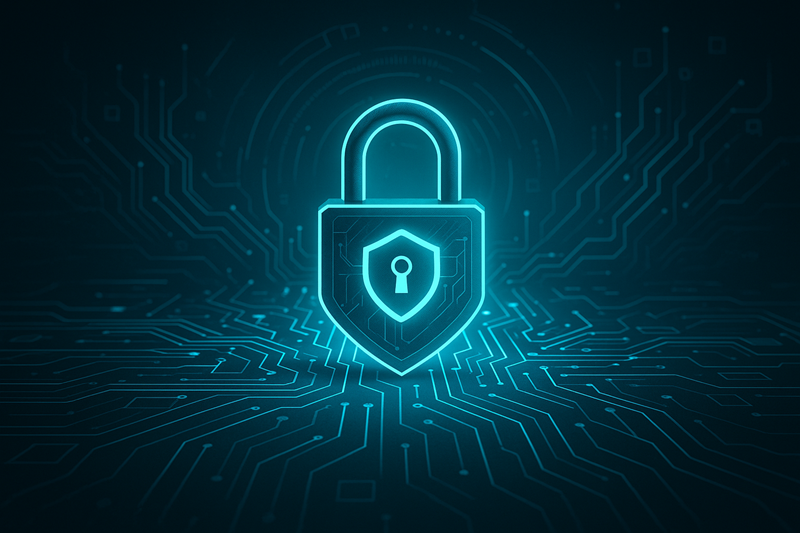 illustration moderne de sécurité