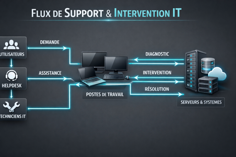 Infographie support informatique