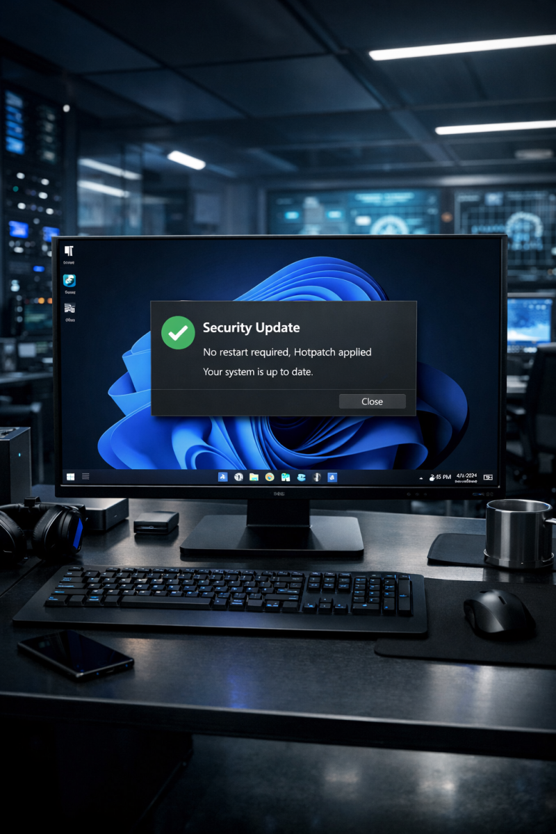 Mise a jour sans redémarage du poste