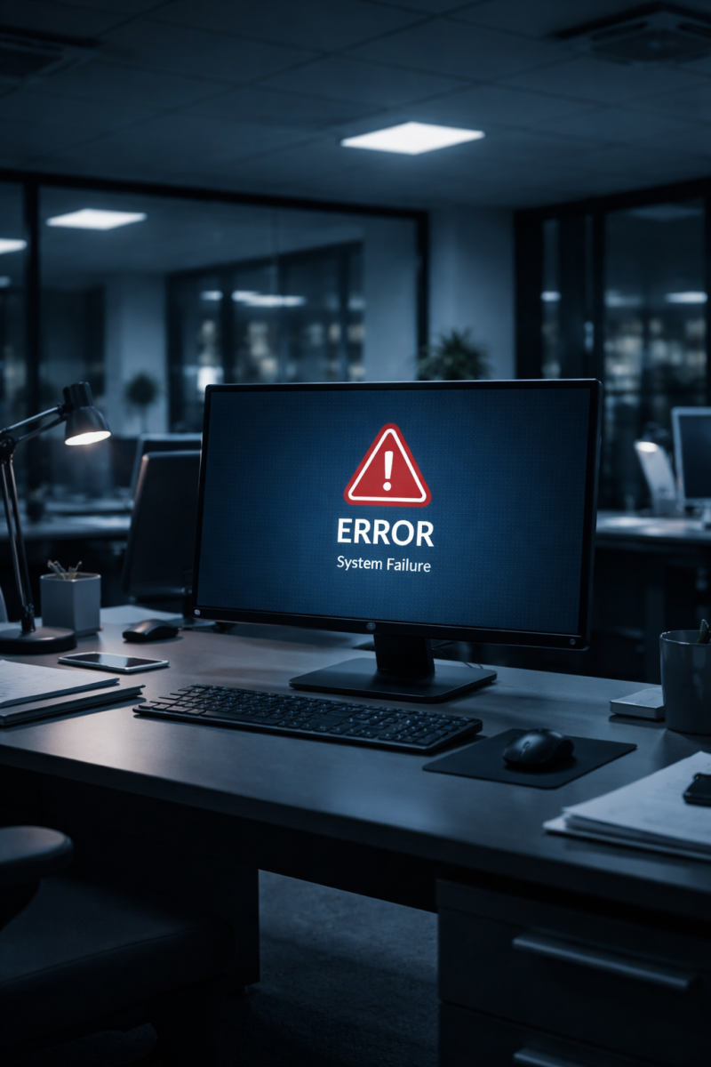 Quand le prestataire informatique est absent au moment critique, un risque pour les PME