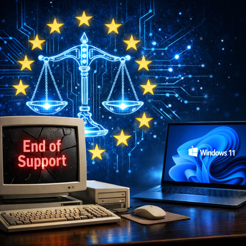 Fin du support W10 et L'AI act , êtes vous conforme ?