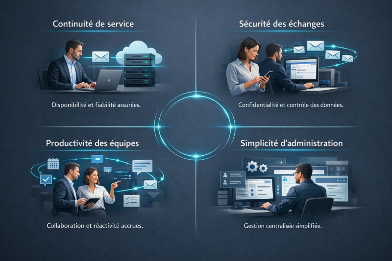 Infographie d'outils collaboratif