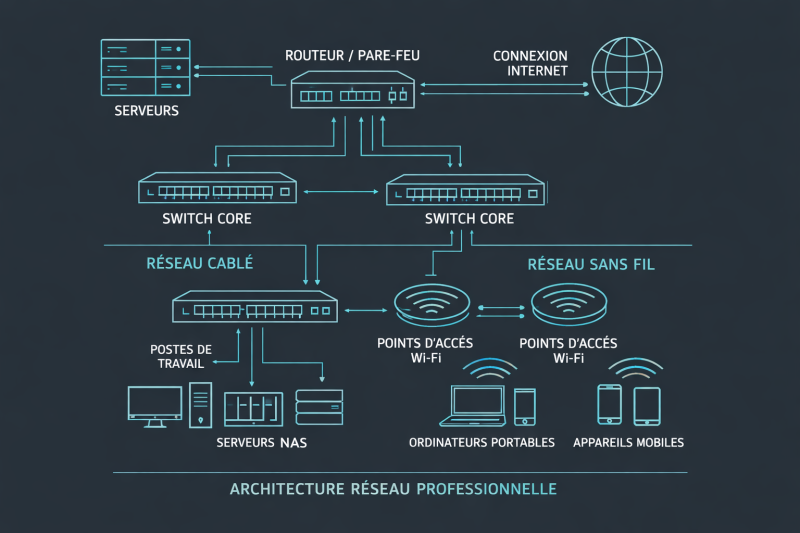 Shéma technique de système d'information