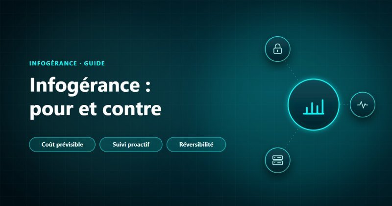 Avantages et inconvénients de l'infogérance pour une PME