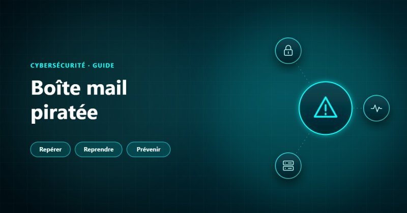 Boîte mail piratée : repérer le piratage, reprendre le compte et prévenir