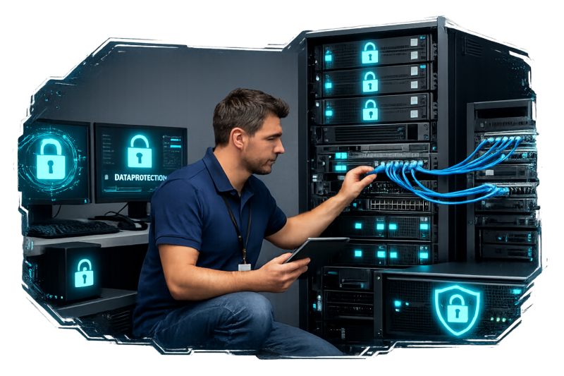 Nos solutions pour la protections des données acompagné par KERIONIS à Rennes