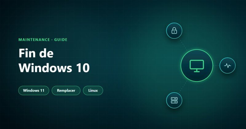 Fin de Windows 10 : mettre à niveau vers Windows 11, remplacer les postes ou passer à Linux