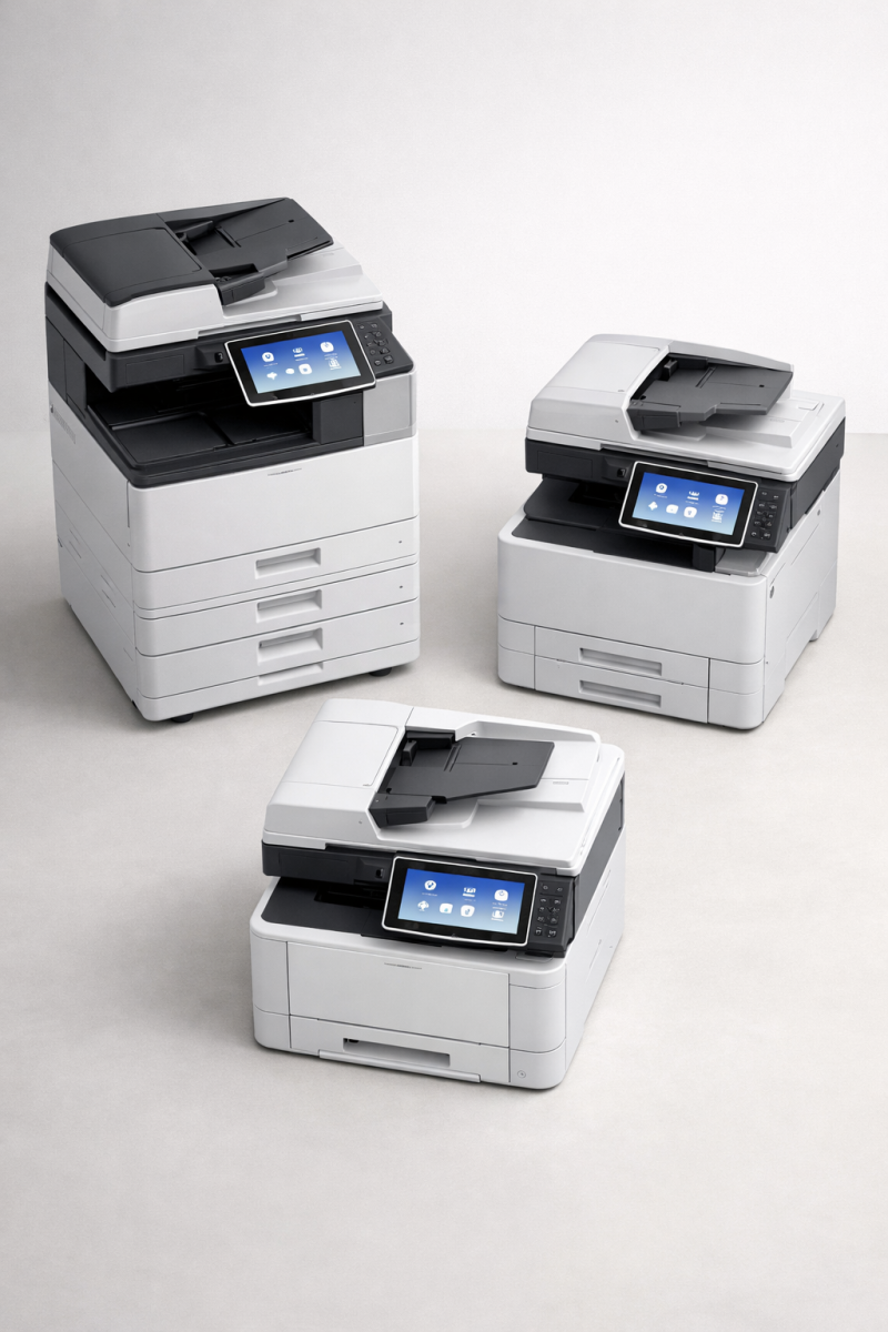 Gamme Ricoh IM C : copieurs A3, imprimantes A4 et scanners professionnels déployés par KERIONIS à Rennes et en Ille-et-Vilaine