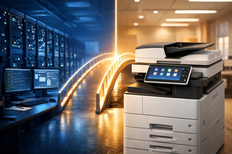 Partenariat KERIONIS et Ricoh à Rennes : infogérance IT et impression professionnelle réunies pour PME et collectivités en Ille-et-Vilaine