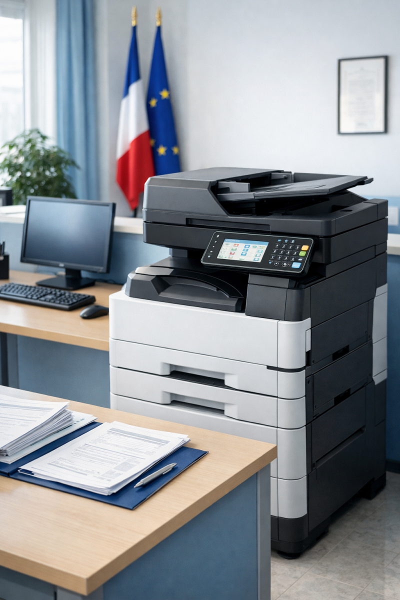 Copieur Ricoh pour collectivités et mairies en Bretagne : impression sécurisée et gestion documentaire conforme par KERIONIS en Ille-et-Vilaine