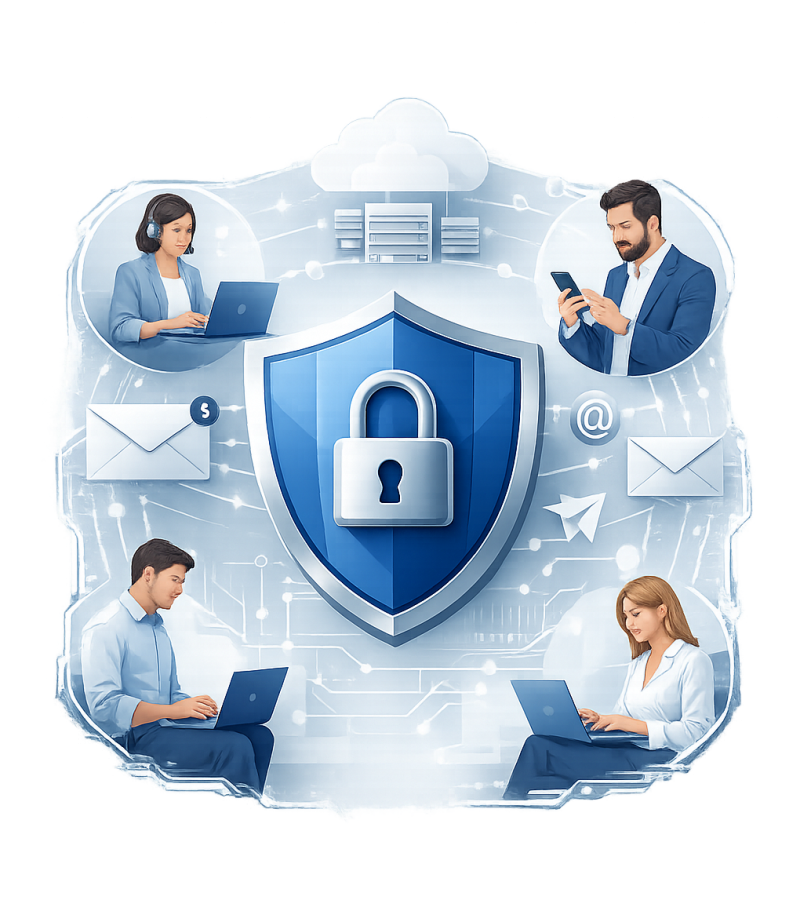 Les bénéfices d'une messagerie professionnelle pour les entreprise à Rennes