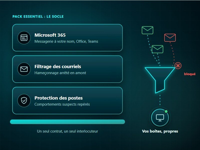 Microsoft 365 au cœur du socle informatique
