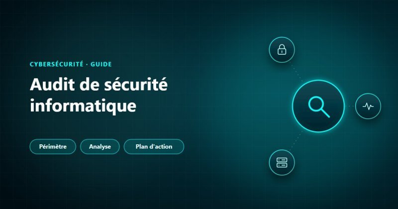 Audit de sécurité informatique : périmètre, analyse et plan d'action