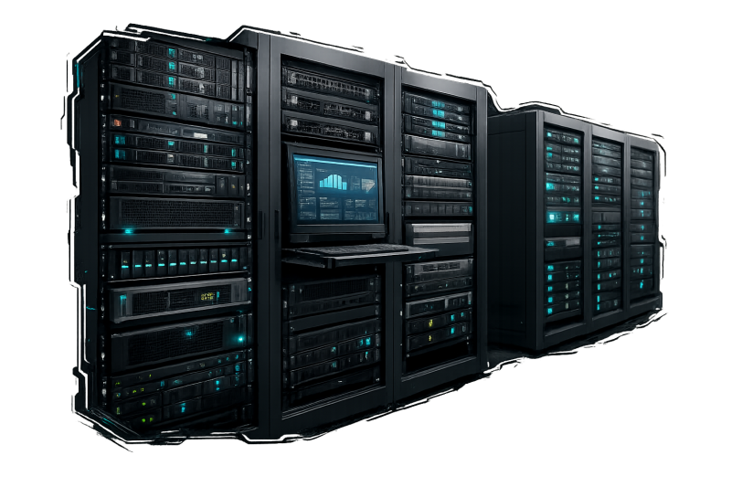 Baies de serveurs pour données et applications critiques