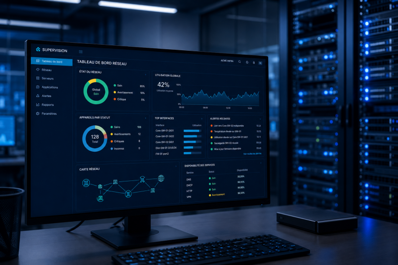 Infogérance, cybersécurité et support informatique à Vitré par KERIONIS