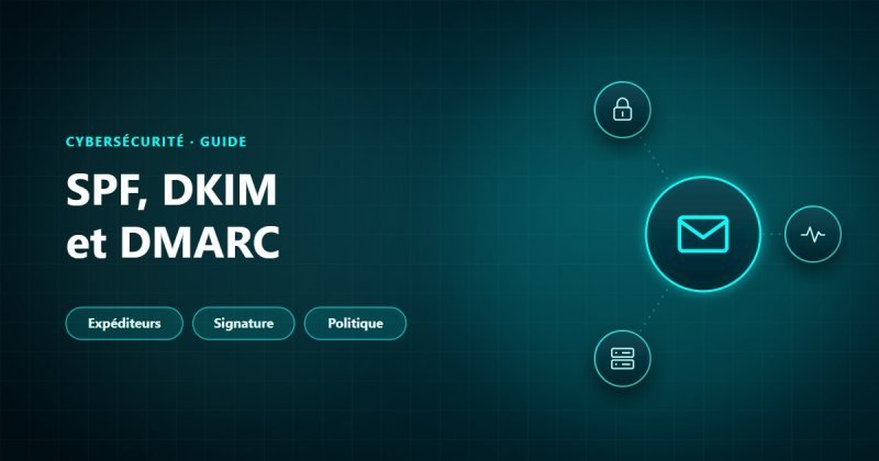 SPF, DKIM et DMARC : protéger son nom de domaine et ses courriels