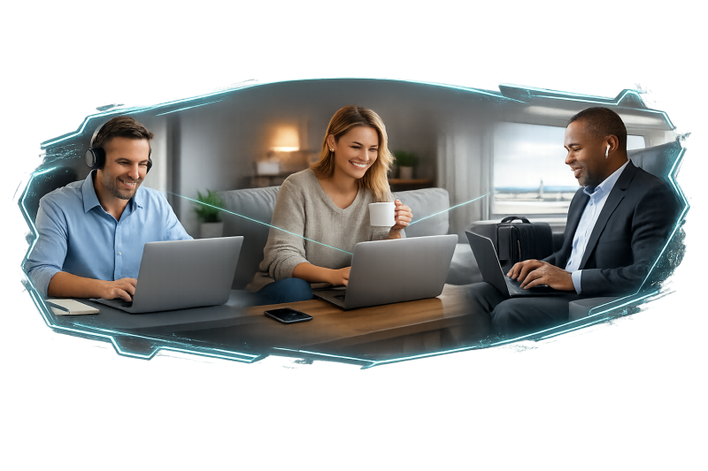 Accès VPN sécurisé pour télétravail et sites distants